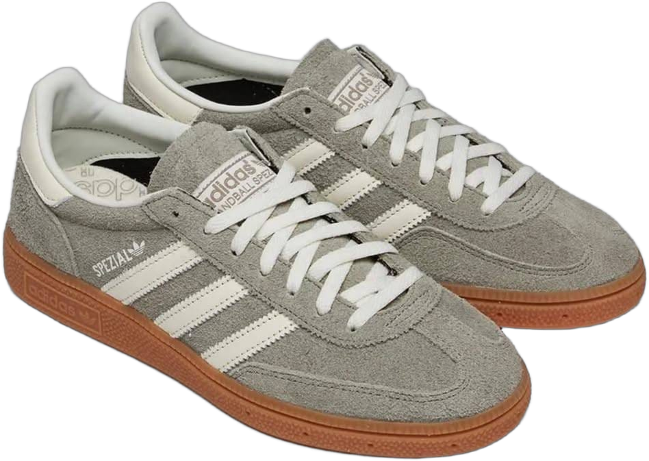 Adidas Handball Spezial gris con suela de goma